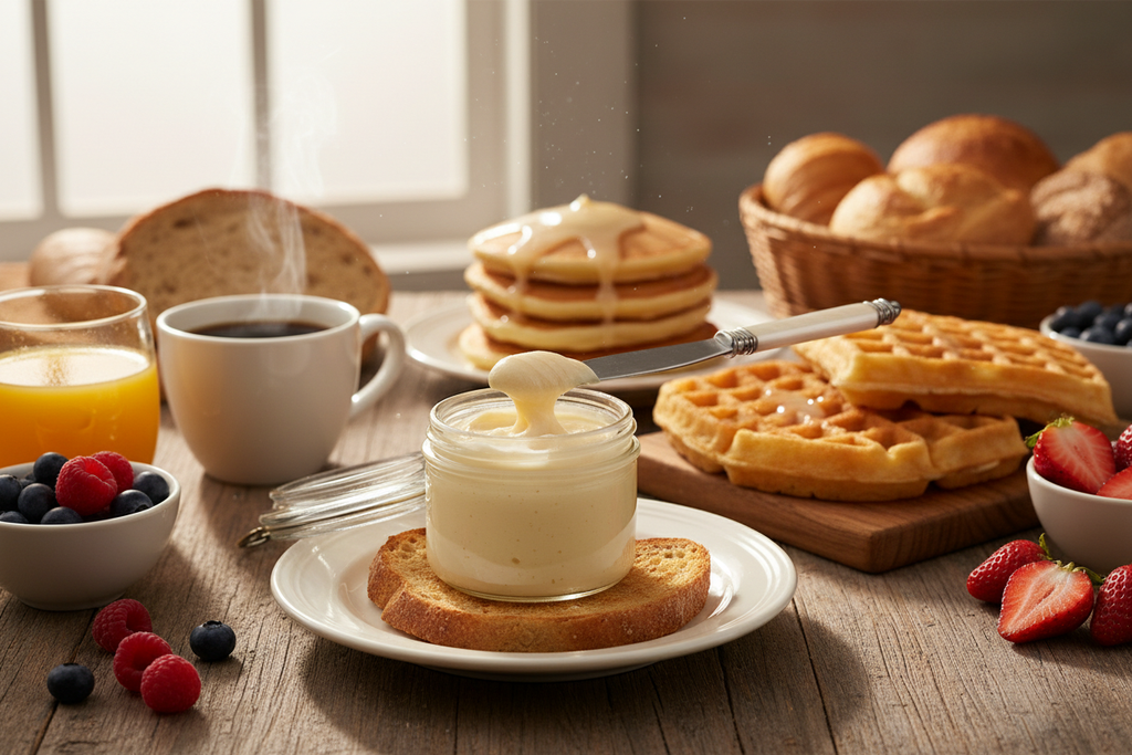 Μέλι Κρέμα - Πρωινό