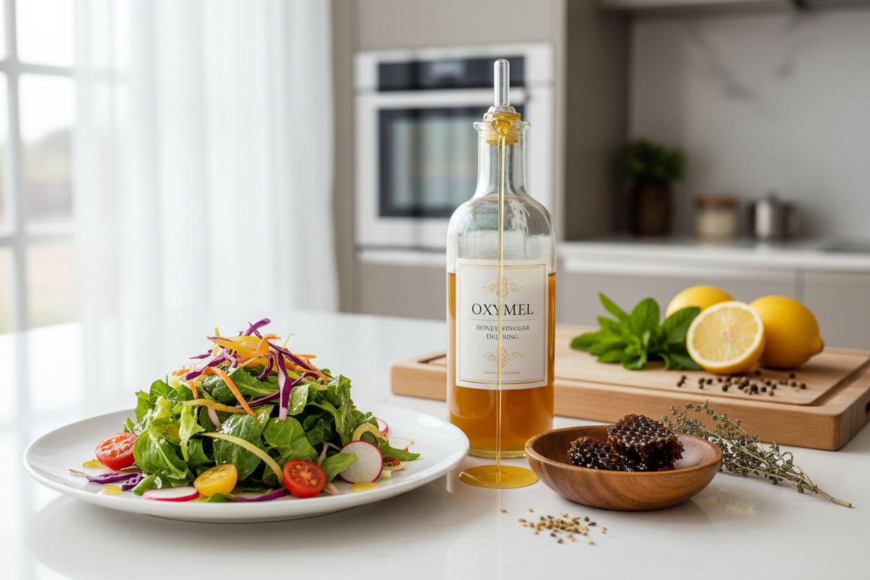 Οξύμελι με σαλάτα