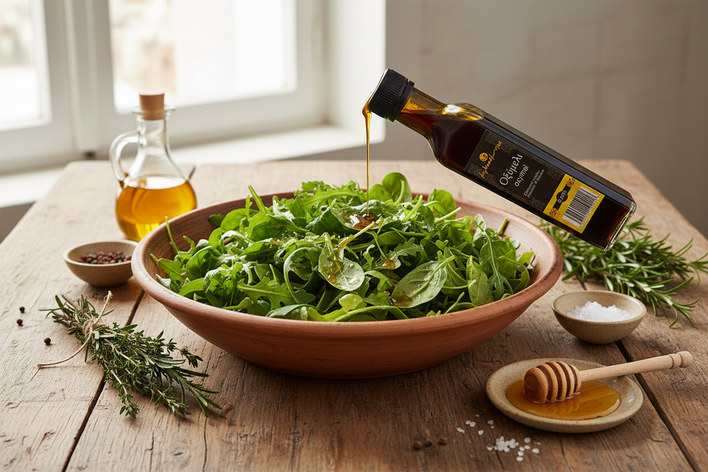 Οξύμελι - Πράσινη Σαλάτα Dressing