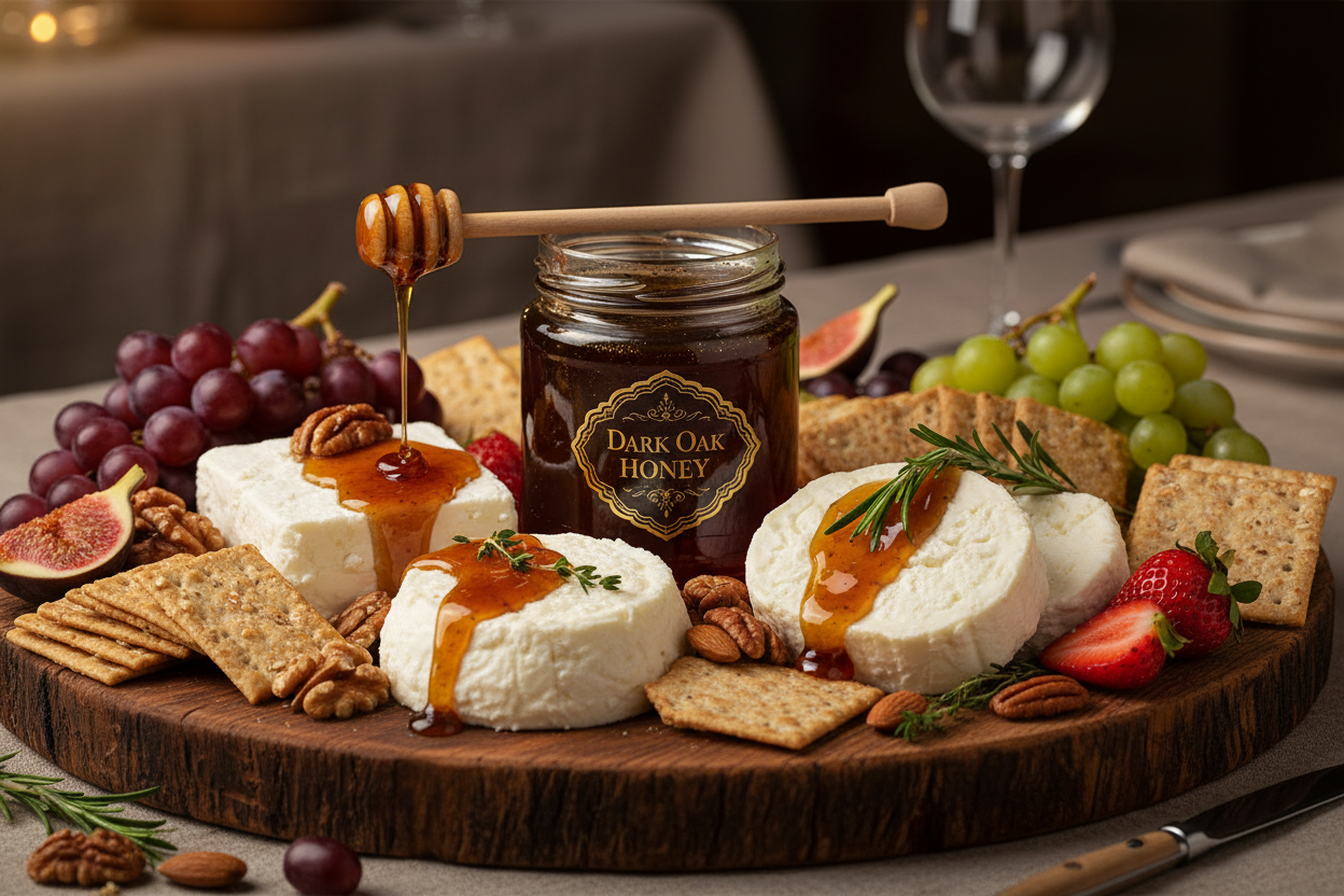 Μέλι Βελανιδιάς - Gourmet με Τυριά