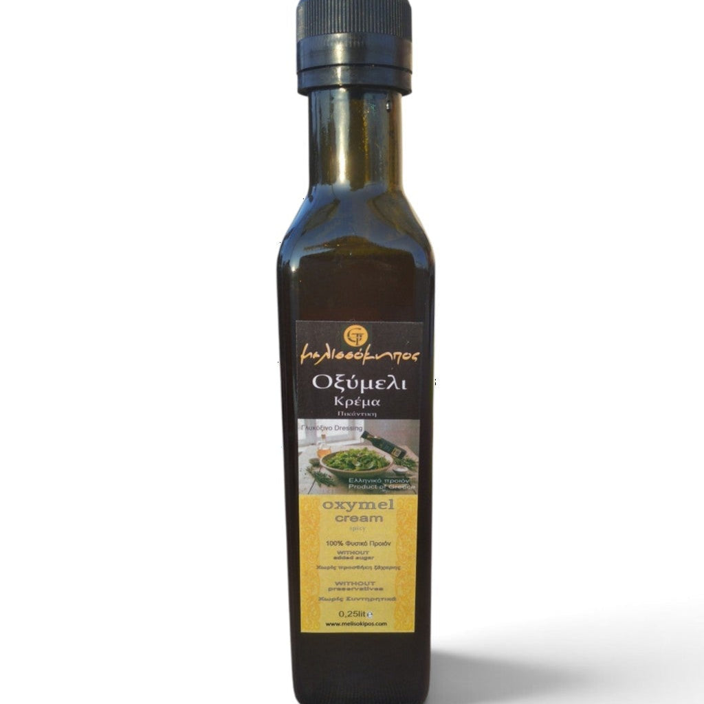Κρέμα Οξύμελι – Γλυκόξινο Dressing χωρίς Λάδι